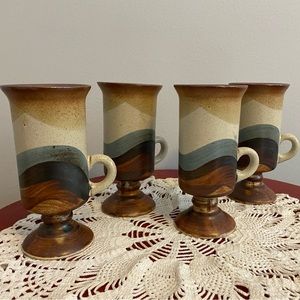 Set of 4 vintage mugs